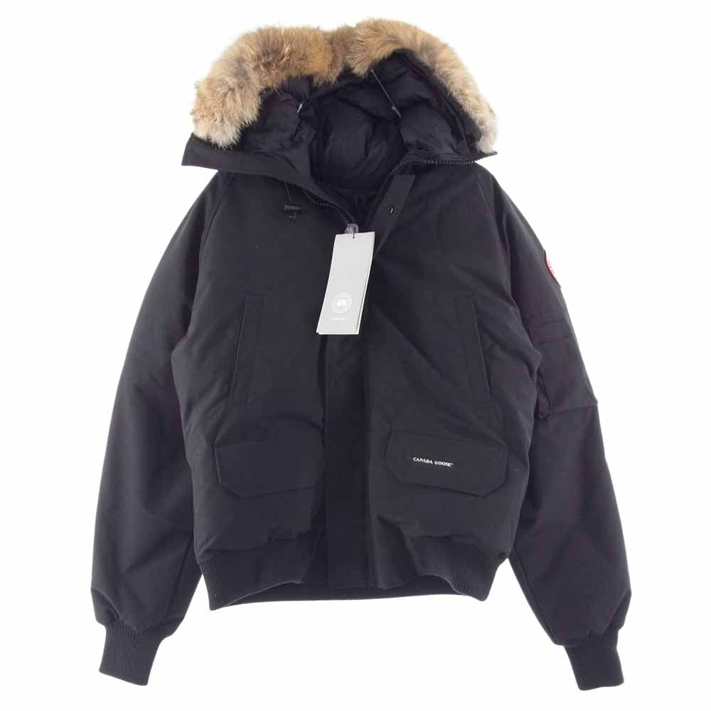 CANADA GOOSE カナダグース 7999MA 国内正規品 サザビーリーグ CHILLIWACK BOMBER FUSION FIT チリワックボンバー ダウン ジャケット ブラック系 L【新古品】【未使用】【中古】