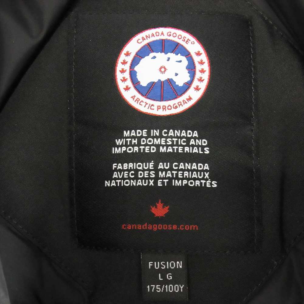 CANADA GOOSE カナダグース 7999MA 国内正規品 サザビーリーグ CHILLIWACK BOMBER FUSION FIT チリワックボンバー ダウン ジャケット ブラック系 L【新古品】【未使用】【中古】