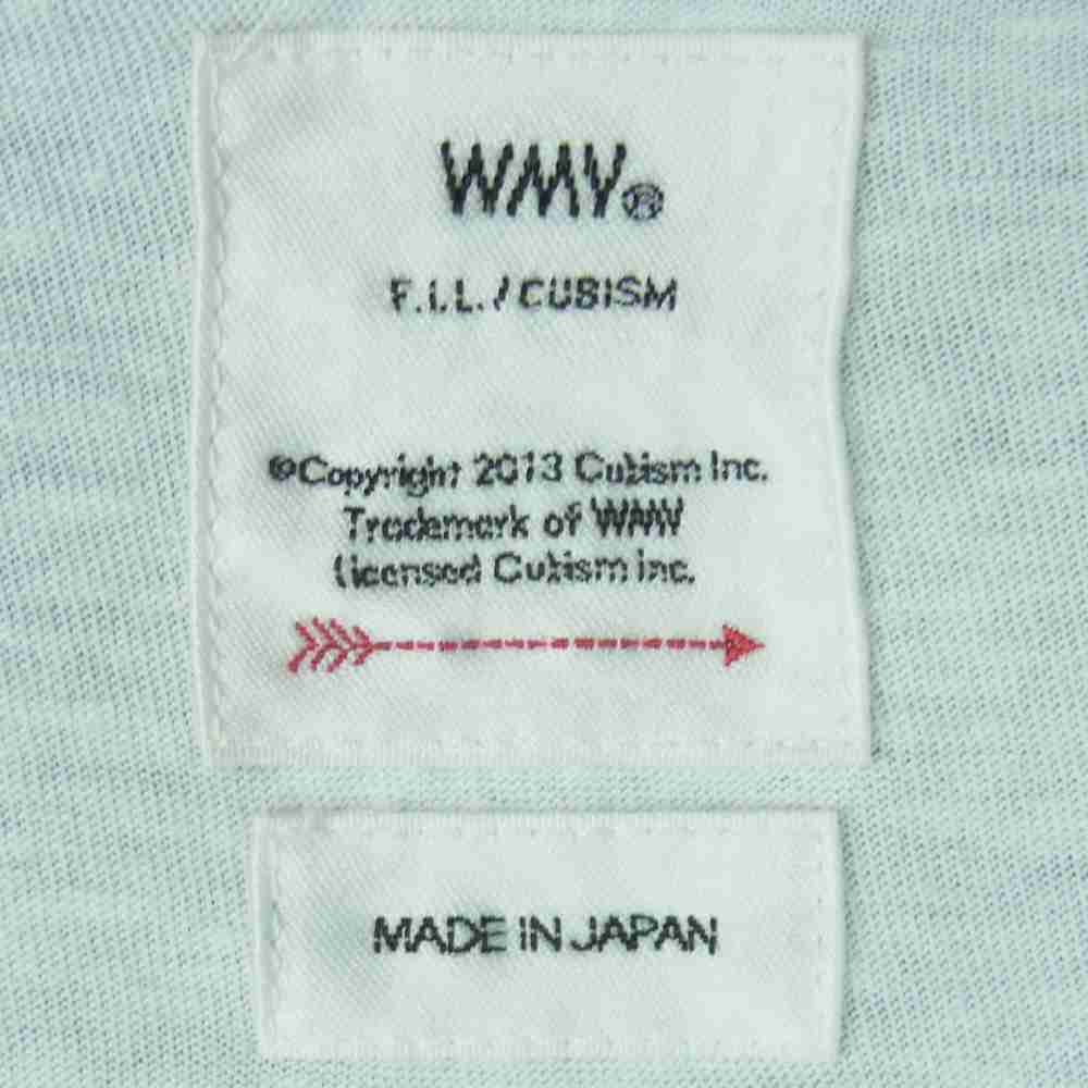 VISVIM ビズビム 19AW 0319205010003 WMV SWITCH JUMBO TEE ジャンボ 半袖 Tシャツ ホワイト系 ブラック系【中古】
