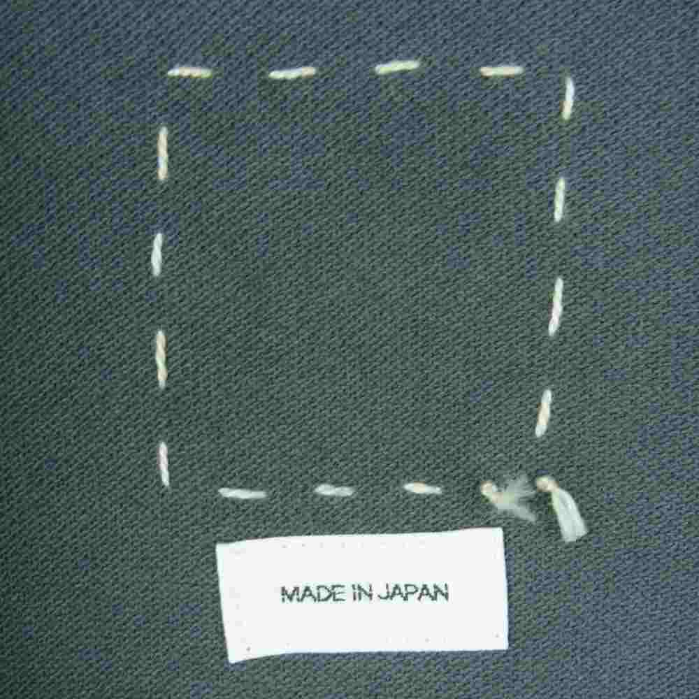 VISVIM ビズビム 22AW 0122205010016 JUMBO WELLER S/S DMGD ダメージ加工 ジャンボ ポロシャツ グレー系 1【極上美品】【中古】