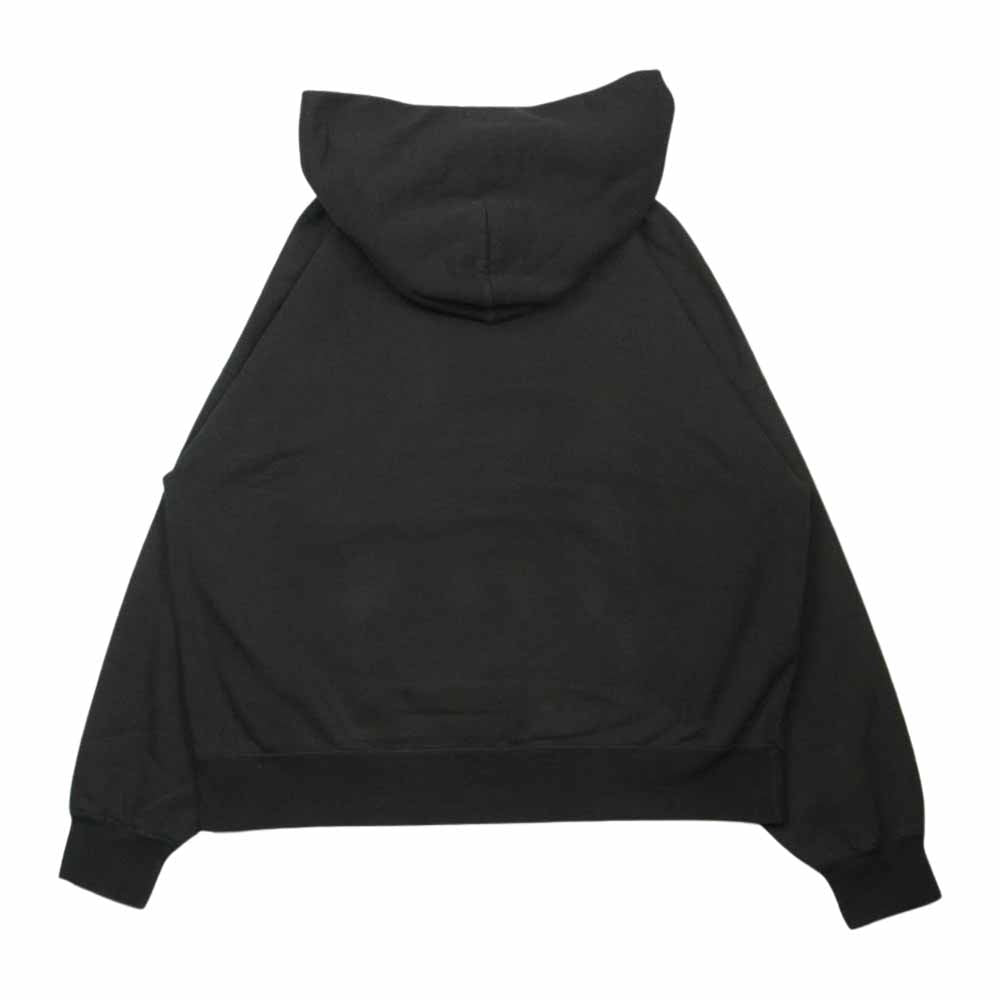 VISVIM ビズビム 19AW 0319205010006 WMV AMPLUS HOODIE アンプラス スウェット プルオーバー パーカー 黒に近いダークグレー系【中古】
