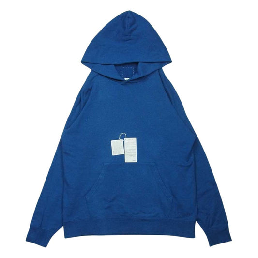 VISVIM ビズビム 21SS 0121105010026 JUMBO HOODIE P.O.(NUMBERING) ジャンボ プルオーバー フーディ パーカー ブルー系 1【中古】