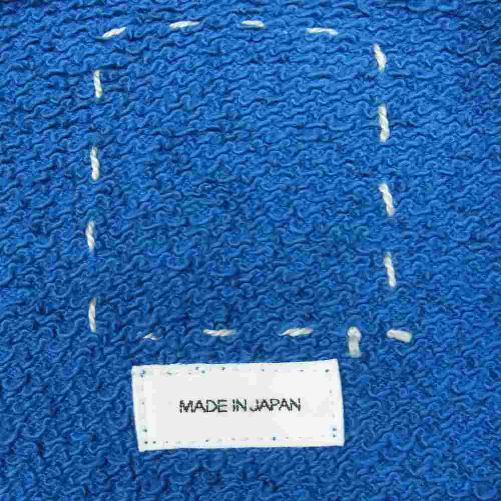 VISVIM ビズビム 21SS 0121105010026 JUMBO HOODIE P.O.(NUMBERING) ジャンボ プルオーバー フーディ パーカー ブルー系 1【中古】