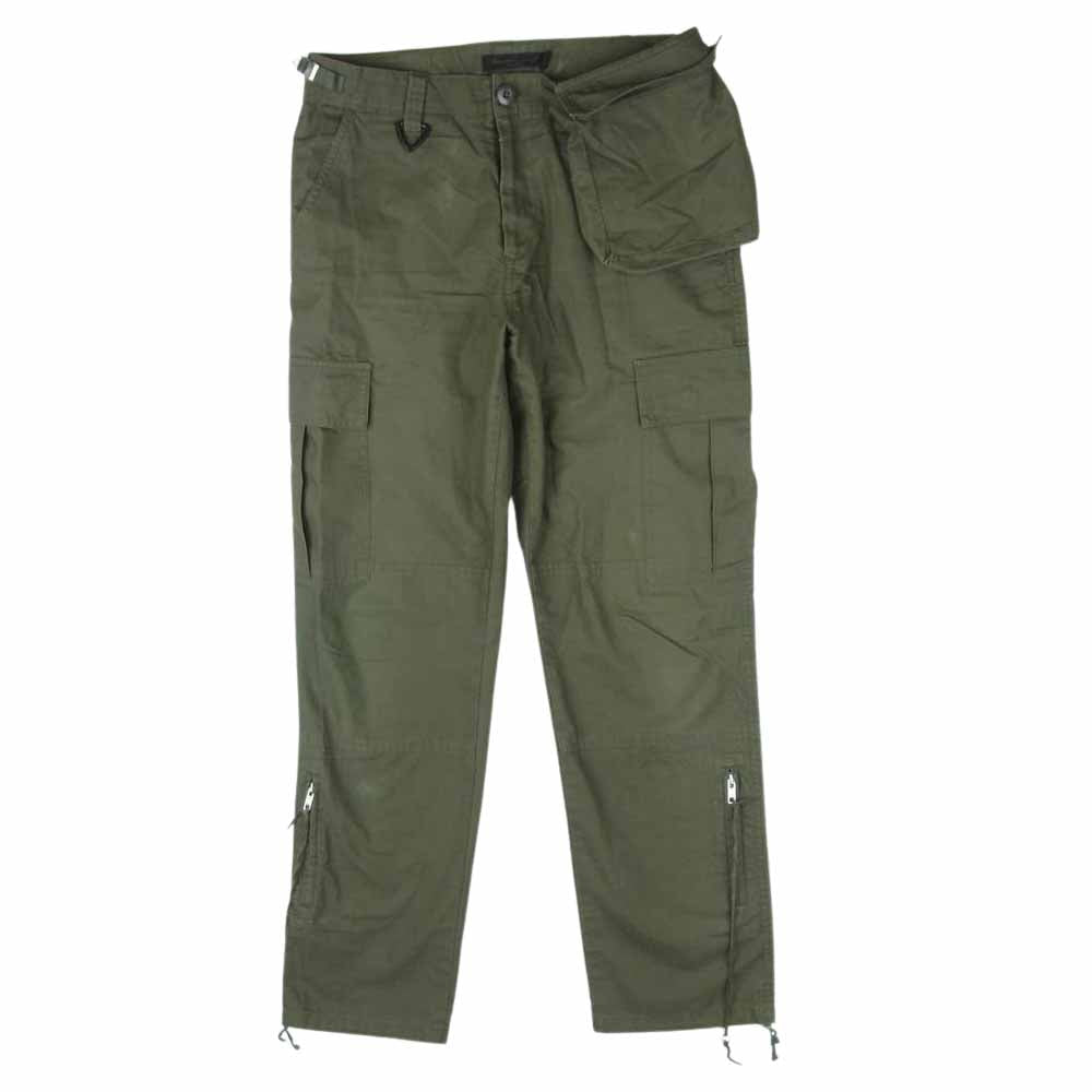 UNDERCOVER アンダーカバー V212 undercoverism アンダーカバイズム ミリタリー カーゴ パンツ 暗いカーキ系 M【中古】