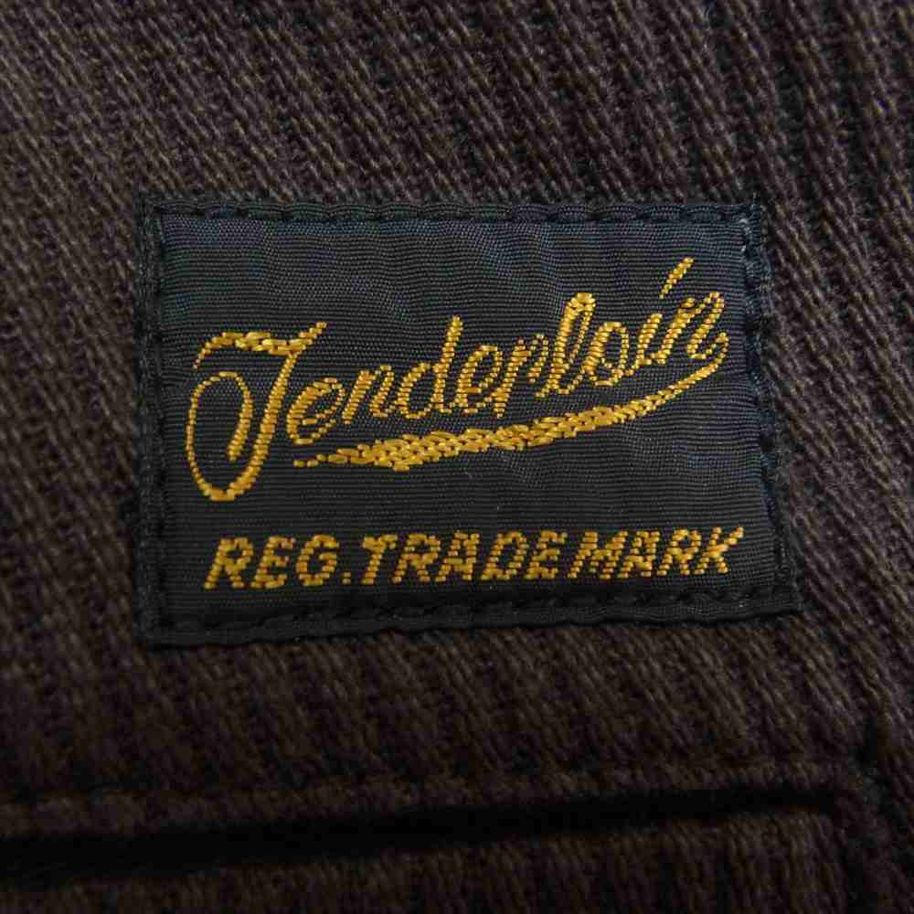 TENDERLOIN テンダーロイン T-BDP 2 PIQUE ピケ ワークパンツ ブラウン系 XS【中古】