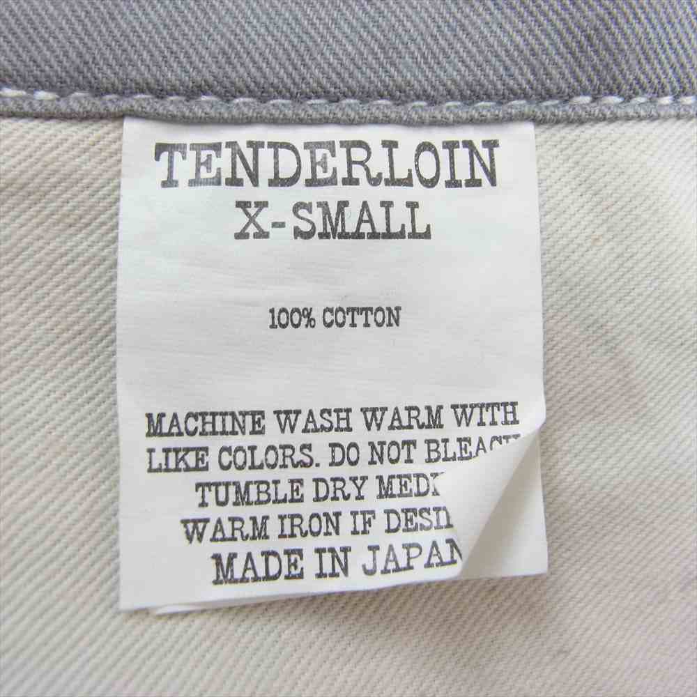 TENDERLOIN テンダーロイン T-BDP 2 PIQUE ピケ ワークパンツ ブラウン系 XS【中古】