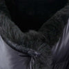 MONCLER モンクレール 2021-22 AW G209K1A00006 M1195 × HYKE ハイク LEMA レマ リバーシブル ファー ナイロン ダウン ジャケット ブラック系【美品】【中古】