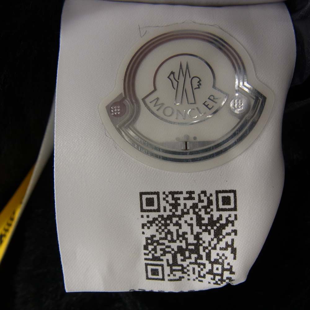 MONCLER モンクレール 2021-22 AW G209K1A00006 M1195 × HYKE ハイク LEMA レマ リバーシブル ファー ナイロン ダウン ジャケット ブラック系【美品】【中古】