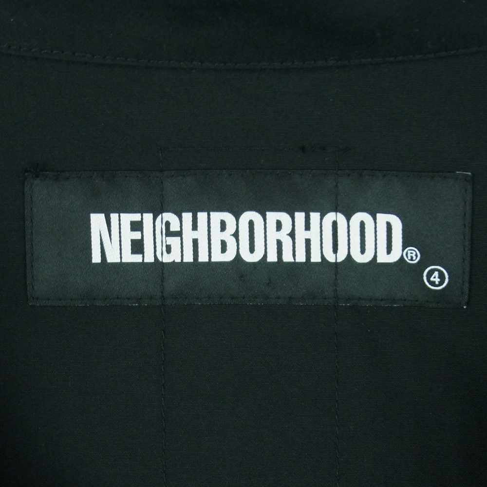 NEIGHBORHOOD ネイバーフッド 221SPNH-JKM01 WEATHER SHORT/CN-JK ウェザー スタンドカラー ショート コート ジャケット ブラック系 L【中古】