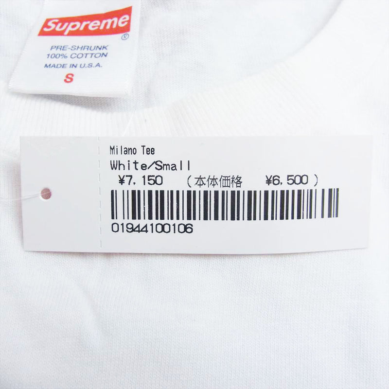 Supreme シュプリーム 21SS Milano Tee ミラノ プリント 半袖 Tシャツ