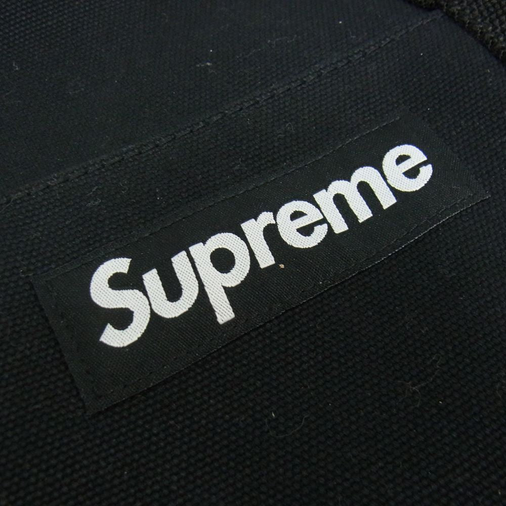Supreme シュプリーム 20AW Canvas Tote Bag キャンバス ボックスロゴ トート バッグ ブラック系【中古】