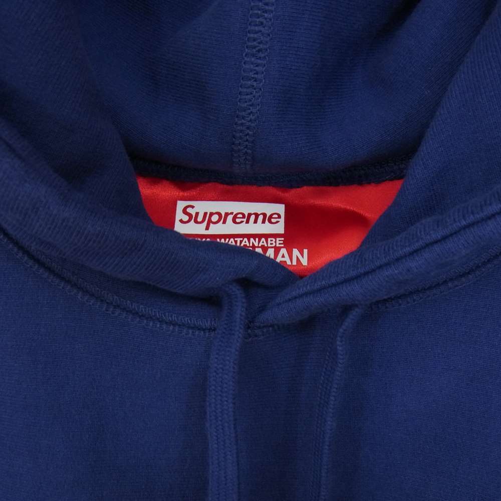 Supreme シュプリーム 21AW JUNYA WATANABE COMME des GARCONS MAN ジュンヤワタナベ コムデギャルソン Hooded Sweatshirt フーデッド スウェット プルオーバー パーカー ビビットバイオレット系 M【中古】