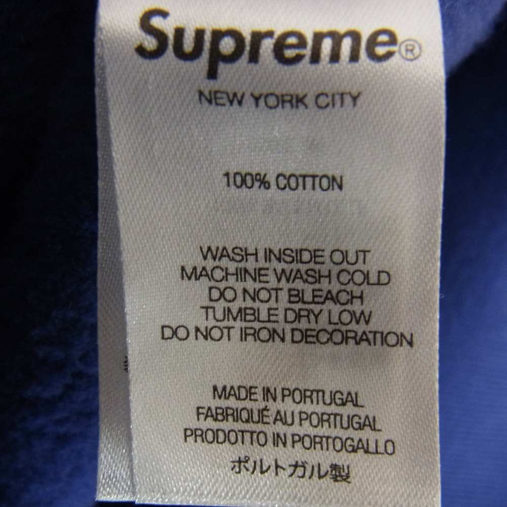 Supreme シュプリーム 21AW JUNYA WATANABE COMME des GARCONS MAN ジュンヤワタナベ コムデギャルソン Hooded Sweatshirt フーデッド スウェット プルオーバー パーカー ビビットバイオレット系 M【中古】