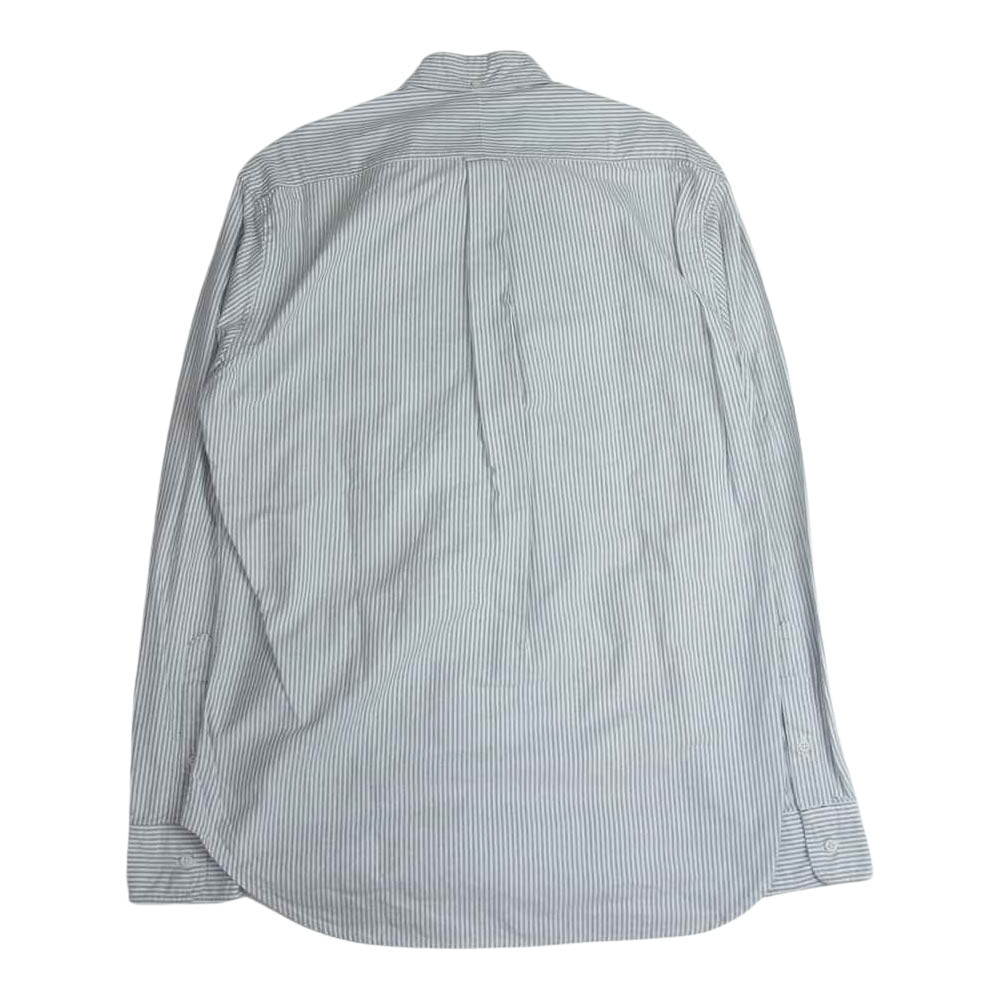 ギットマンブラザーズ VINTAGE ビンテージ コットン ストライプ シャツ グレー系 ホワイト系 15 1/2(Mサイズ相当)【中古】