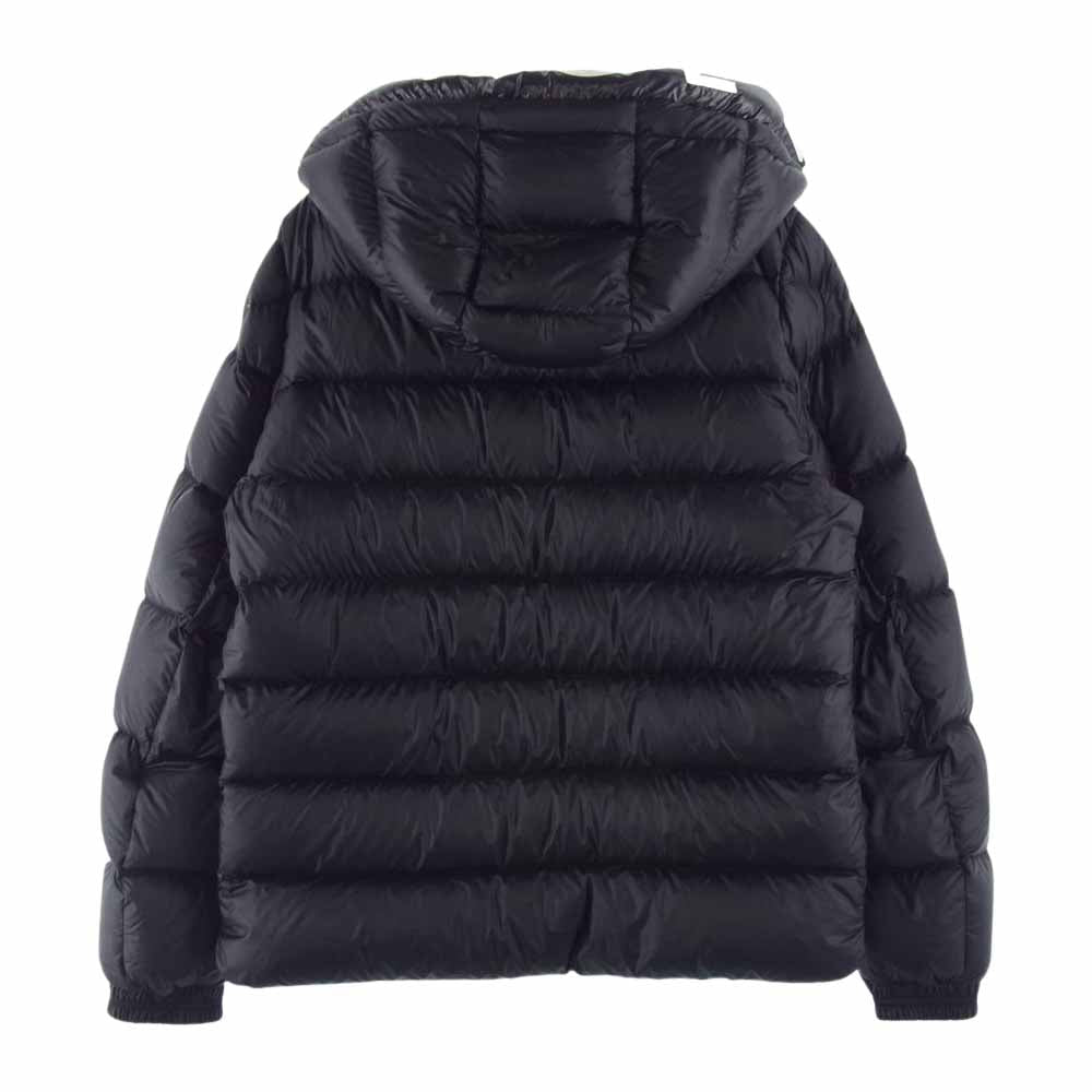 MONCLER モンクレール G20911A00009 SALZMAN サルズマン フードロゴ ダウン ジャケット ブラック系 3【中古】