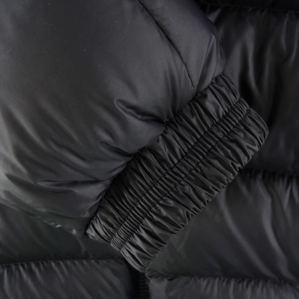 MONCLER モンクレール G20911A00009 SALZMAN サルズマン フードロゴ ダウン ジャケット ブラック系 3【中古】
