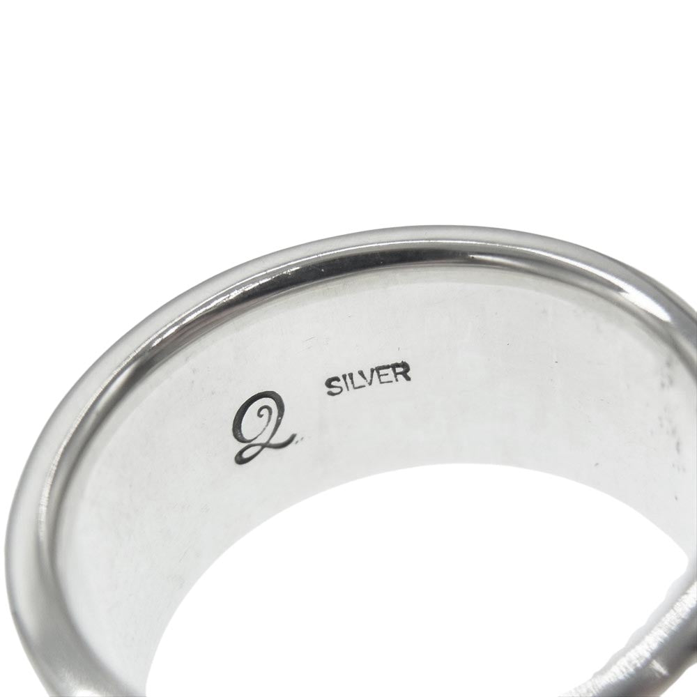 ケツァール 唐草 シルバー リング シルバー系 15.5～16号【中古】