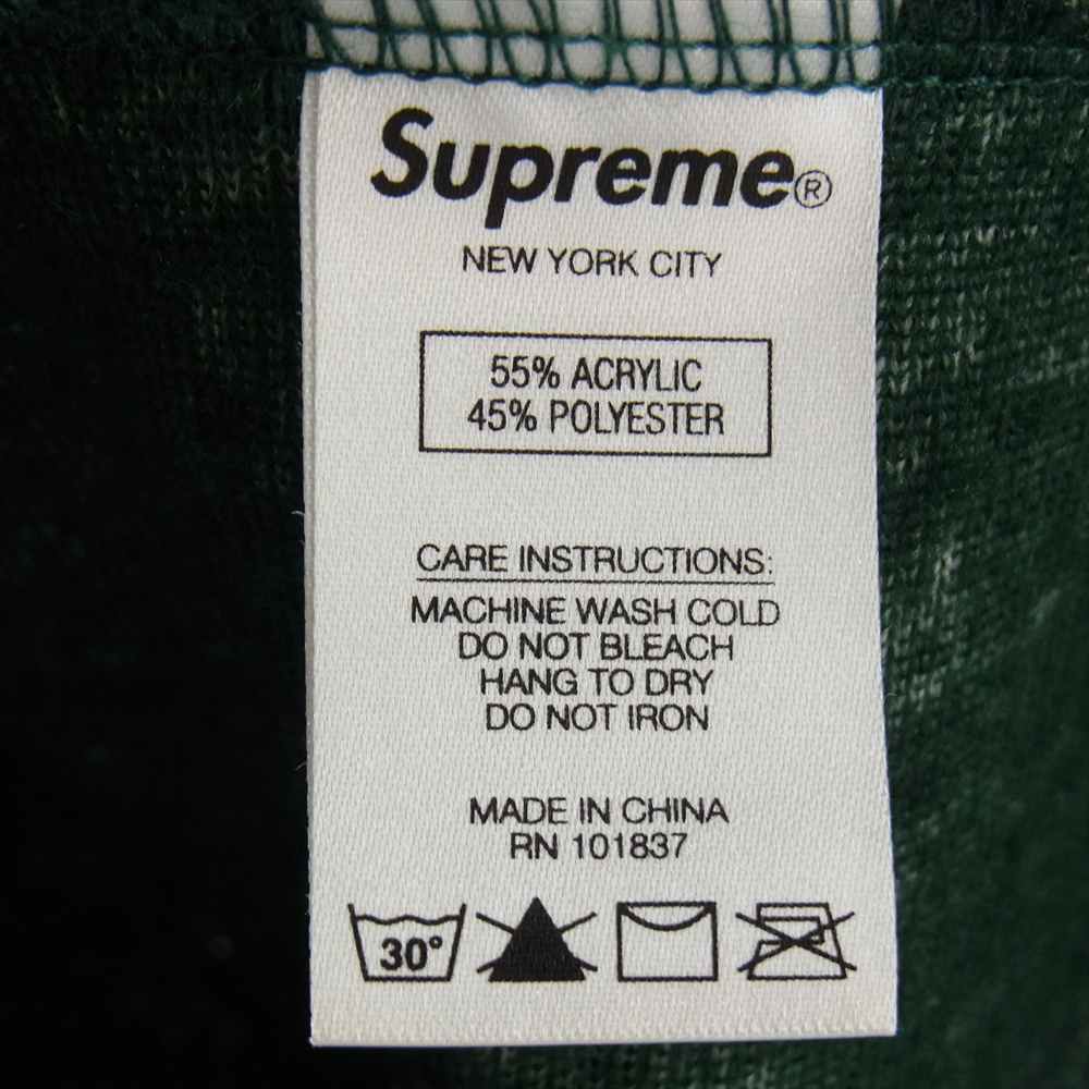 Supreme シュプリーム 20SS Drama Mask Fleece Jacket ドラマ マスク 2フェイス フリース ジャケット グリーン系 L【中古】