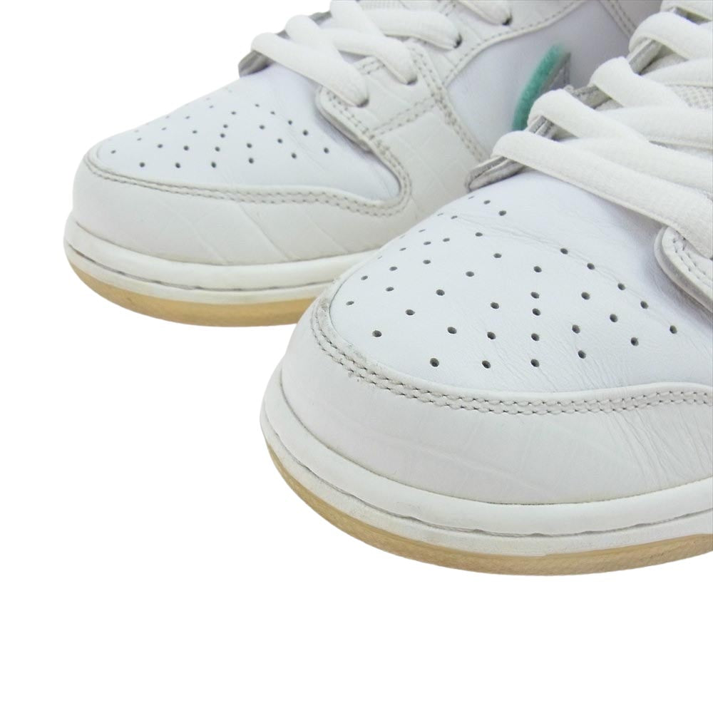 NIKE ナイキ BV1310-100 × DIAMOND SUPPLY CO. ダイヤモンドサプライ SB DUNK LOW PRO WHITE ダンク ロー ホワイト系 26.5cm【中古】