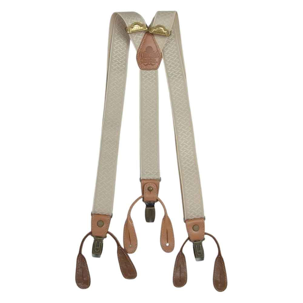 ORGUEIL オルゲイユ OR-7166 Suspender Beige サスペンダー ベージュ ブラウン系【中古】