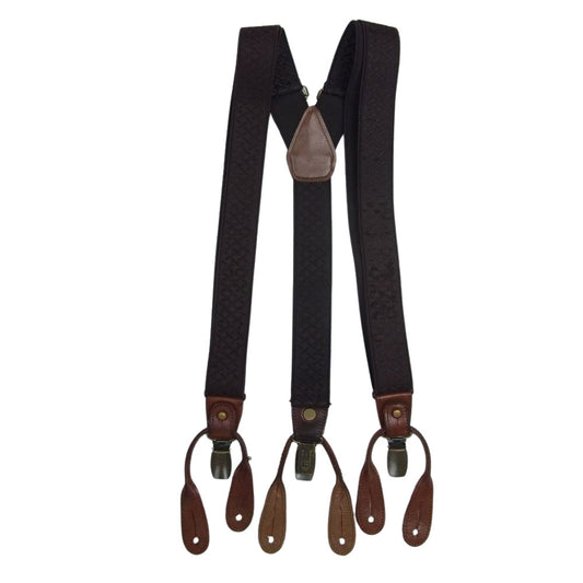 ORGUEIL オルゲイユ OR-7166 Suspender Brown サスペンダー ブラウン ブラウン系【中古】