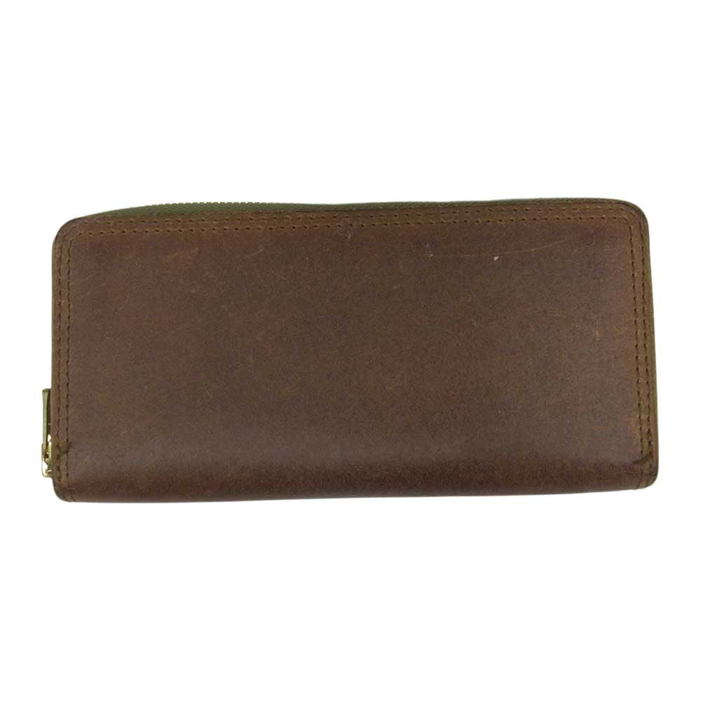 ヴァスコ LEATHER VOYAGE ROUND ZIP  レザーボヤージュラウンドジップ ブラウン系【中古】