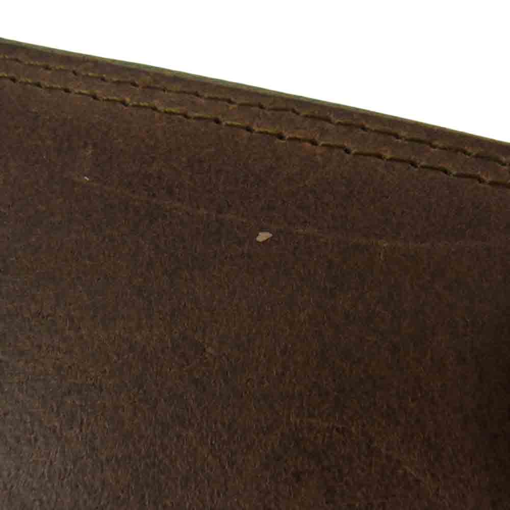 ヴァスコ LEATHER VOYAGE ROUND ZIP  レザーボヤージュラウンドジップ ブラウン系【中古】