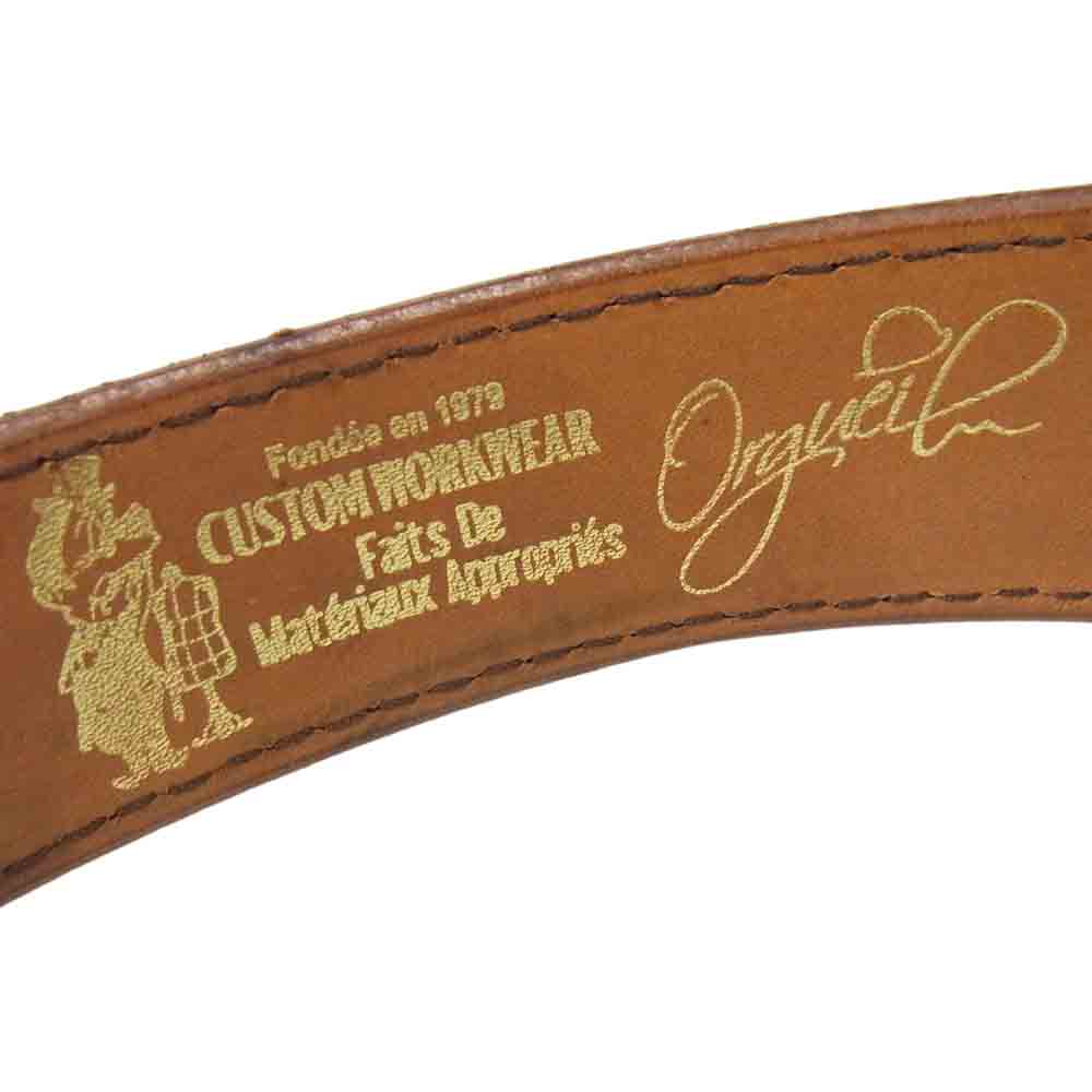 ORGUEIL オルゲイユ OR-7074  Bridle Leather ブライドル レザー ダークブラウン系 30【中古】