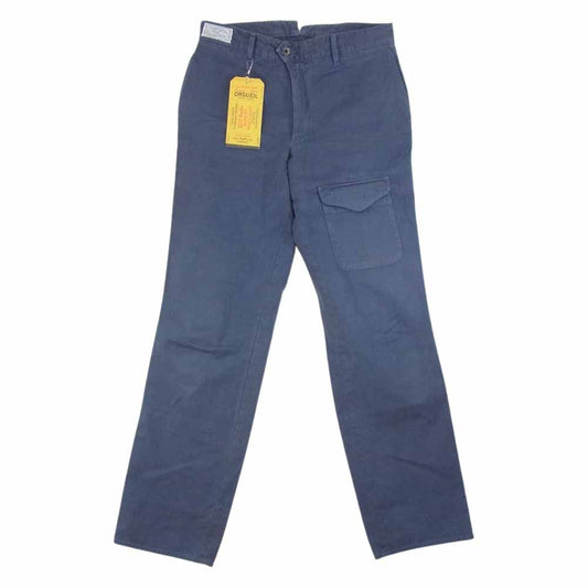 ORGUEIL オルゲイユ OR-1084 British Army Trousers ブリティッシュアーミートラウザー パンツ ネイビー ネイビー系 32【美品】【中古】