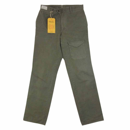 ORGUEIL オルゲイユ OR-1084 British Army Trousers ブリティッシュアーミートラウザー パンツ カーキ モスグリーン系 32【美品】【中古】