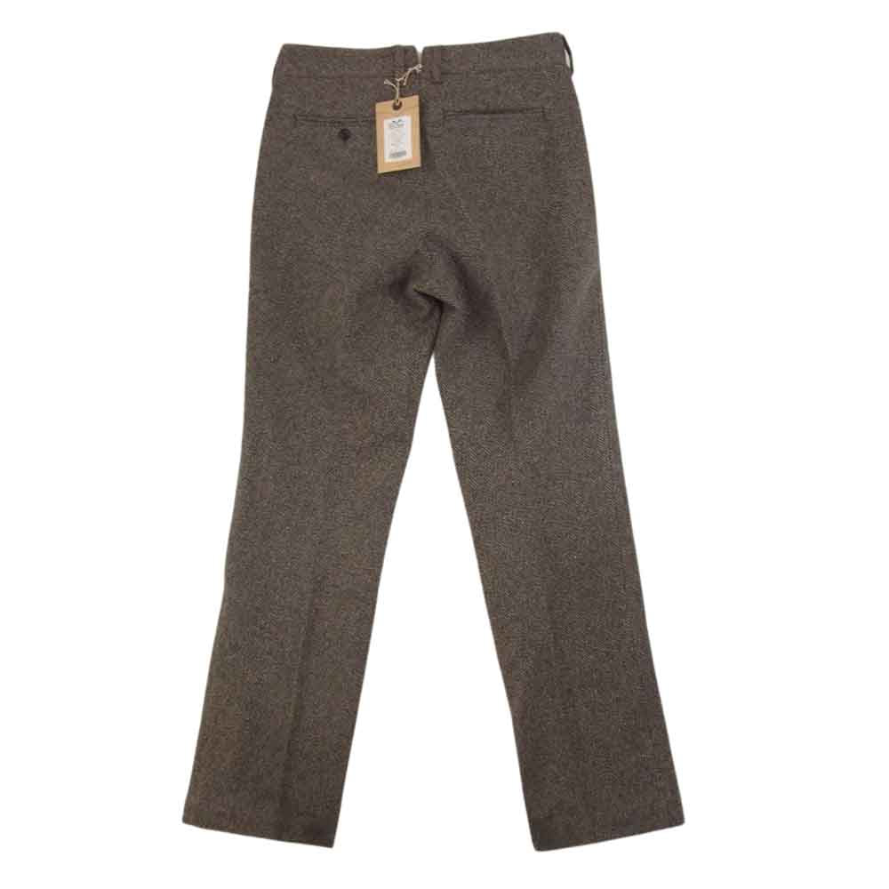ORGUEIL オルゲイユ OR-1068A Homespan Trousers ホームスパン トラウザー パンツ ブラウン系 31【美品】【中古】