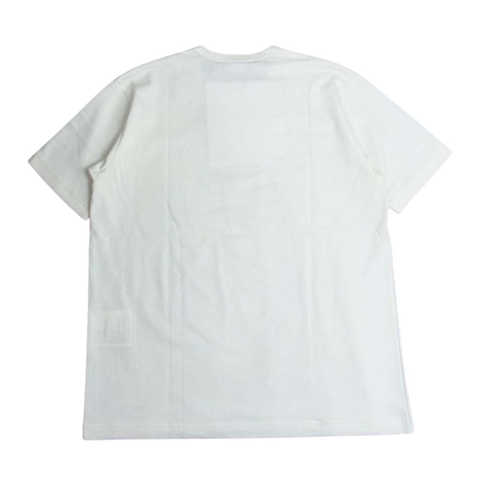 JUNYA WATANABE COMME des GARCONS MAN ジュンヤワタナベコムデギャルソンマン 22SS AD2021 WI-T015 アーティストプリント クルーネック 半袖 Tシャツ オフホワイト系 S【新古品】【未使用】【中古】