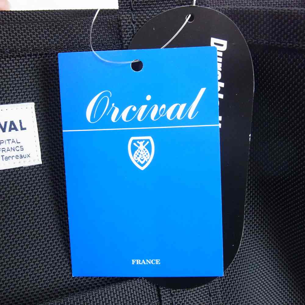 ORCIVAL オーシバル aranciato別注 コーデュラナイロン トートバッグ S ブラック系【極上美品】【中古】