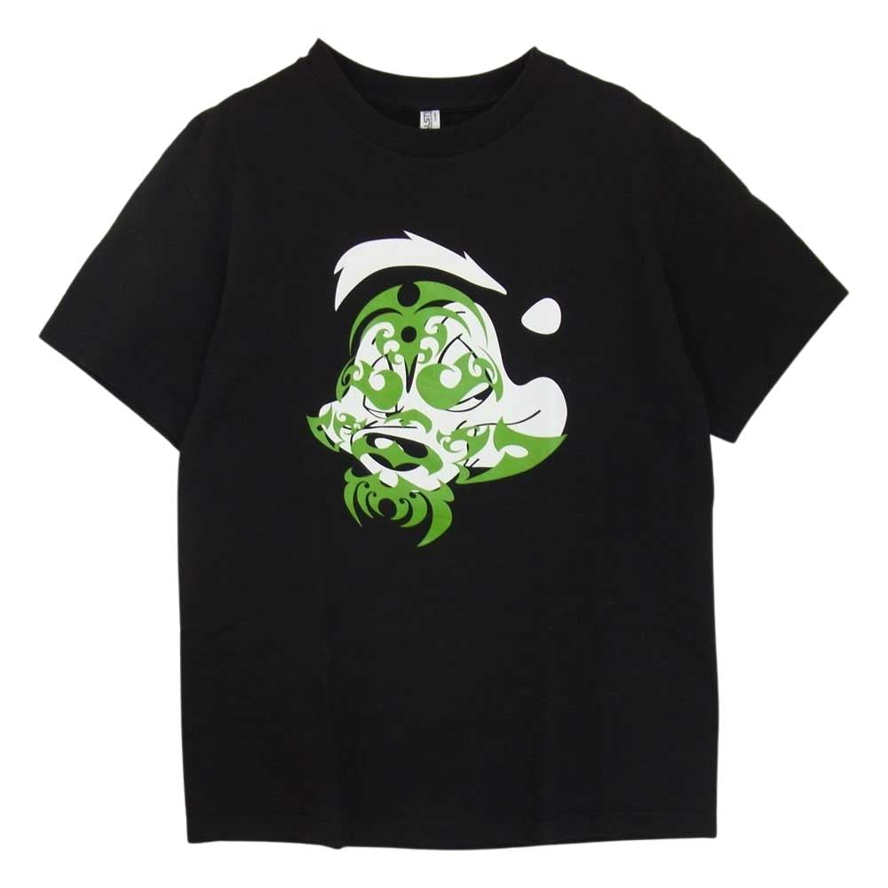 TENDERLOIN テンダーロイン TEE PLP ペペルピュー ボルネオスカル プリント 半袖 Tシャツ ブラック系【中古】
