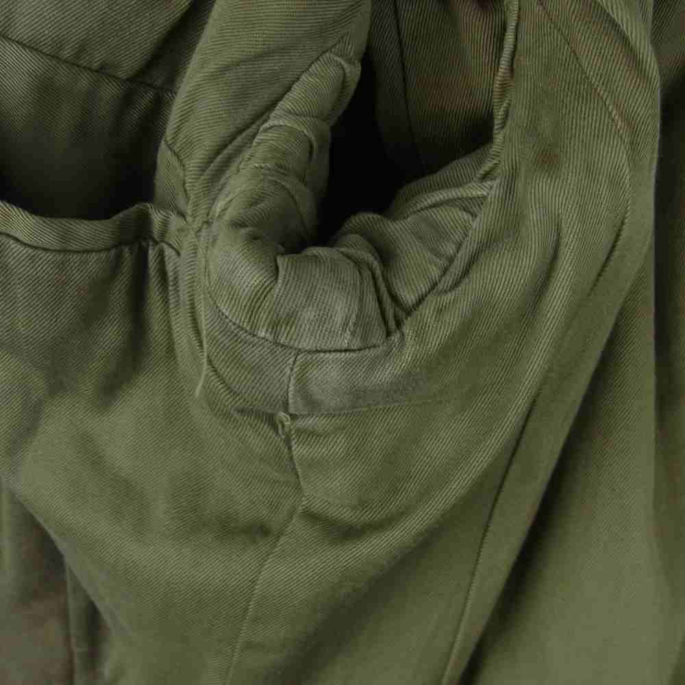 アメリカ軍 Inspector ウール ワッペン ミリタリー ジャケット カーキ系 36R【中古】