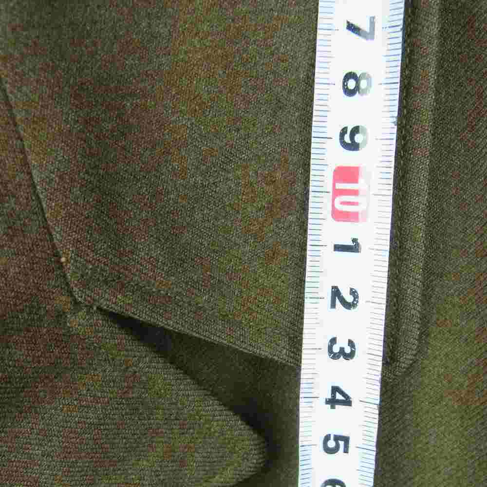 アメリカ軍 Inspector ウール ワッペン ミリタリー ジャケット カーキ系 36R【中古】