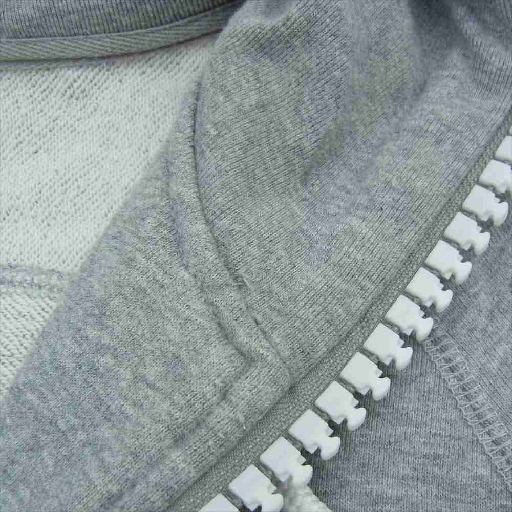 1piu1uguale3 ウノピュウノウグァーレトレ 裏毛 ビッグファスナー パーカー スウェットパンツ セットアップ グレー系 M【中古】