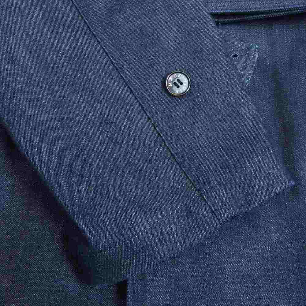 Mackintosh マッキントッシュ D-MC1006B BEAMS別注 MONKTON DENIM TRENCH COAT モンクトン デニム トレンチコート インディゴブルー系 38【美品】【中古】