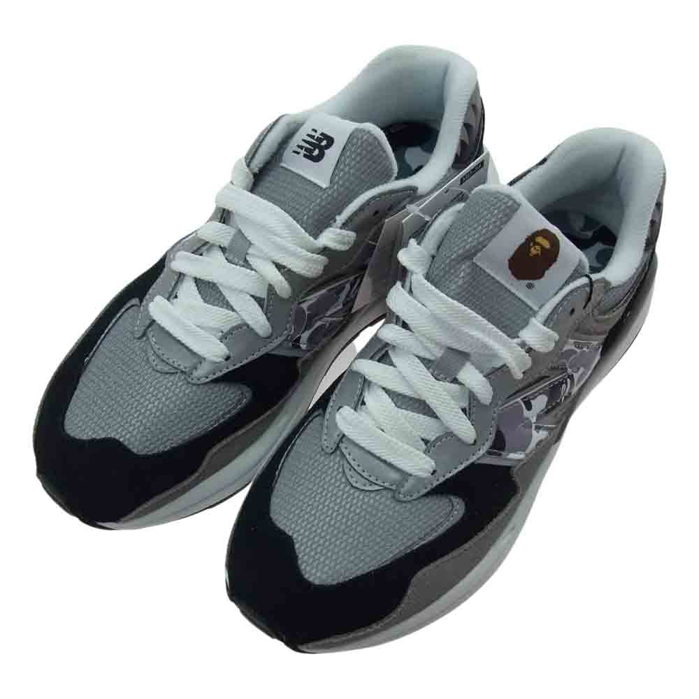 NEW BALANCE ニューバランス M5740BAP BAPE アベイシングエイプ ローカット スニーカー マルチカラー系 25.5【新古品】【未使用】【中古】