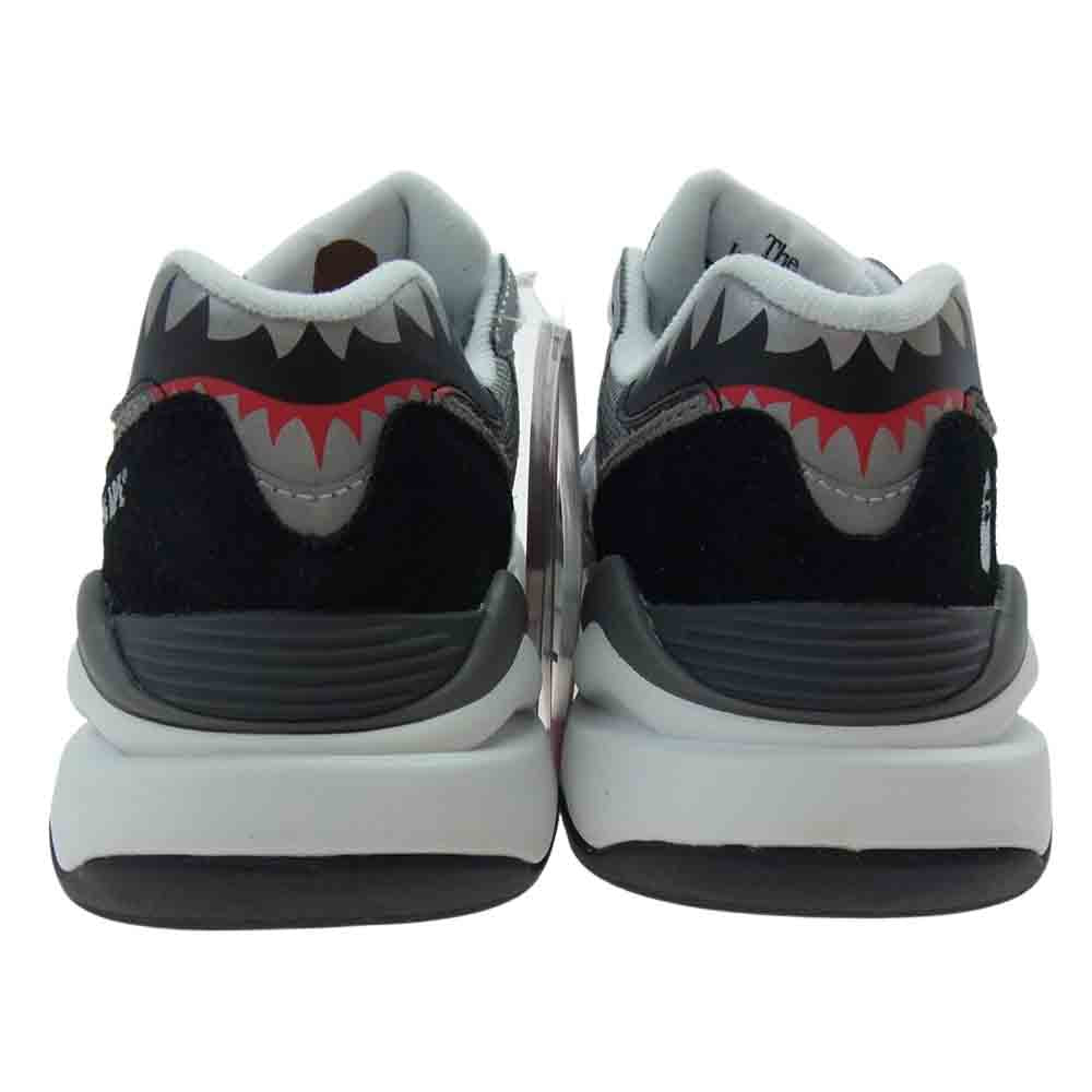 NEW BALANCE ニューバランス M5740BAP BAPE アベイシングエイプ ローカット スニーカー マルチカラー系 25.5【新古品】【未使用】【中古】