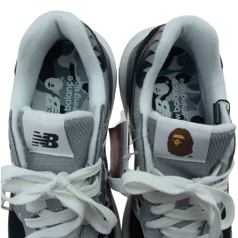 NEW BALANCE ニューバランス M5740BAP BAPE アベイシングエイプ ローカット スニーカー マルチカラー系 25.5【新古品】【未使用】【中古】