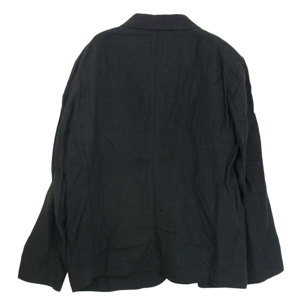 ORGUEIL オルゲイユ OR-4235B Linen Prisoner Jacket リネン プリズナー ジャケット ブラック系 36【美品】【中古】