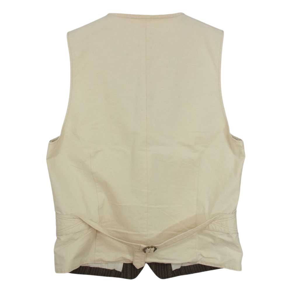 ORGUEIL オルゲイユ OR-4200B French Work Gilet フレンチワーク ベスト ブラウン系【美品】【中古】