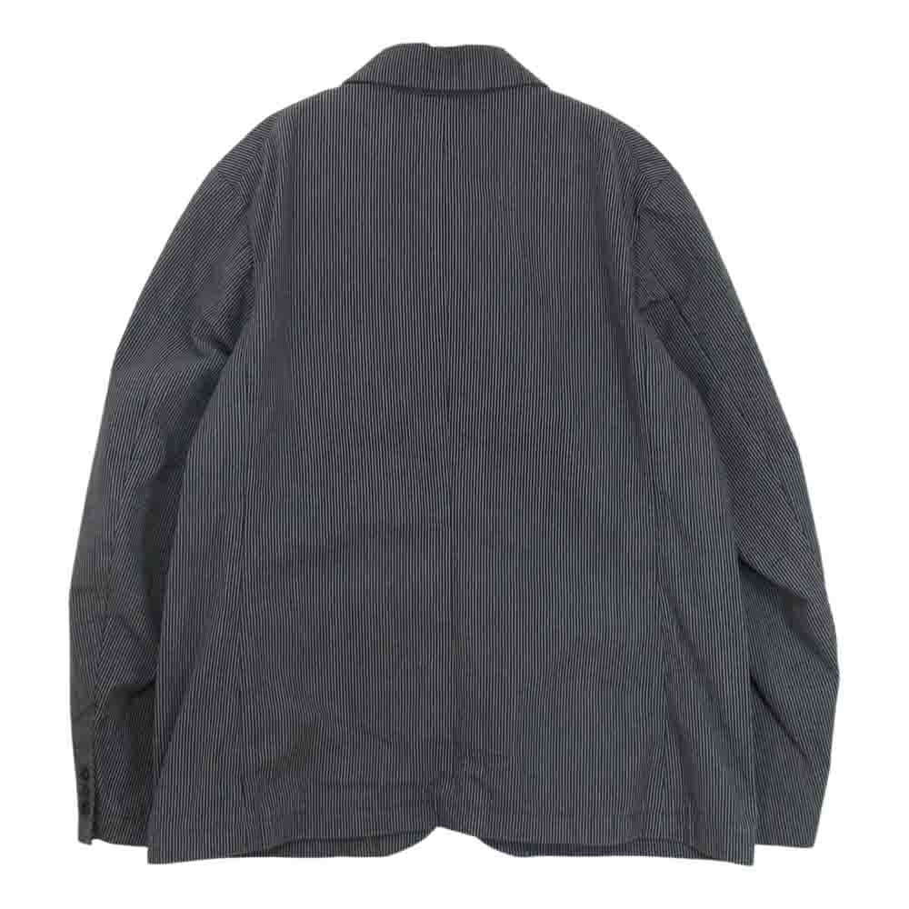 ORGUEIL オルゲイユ OR-4198A Stripe Sack Jacket ヒッコリーストライプ サック ジャケット ネイビー系 38【美品】【中古】