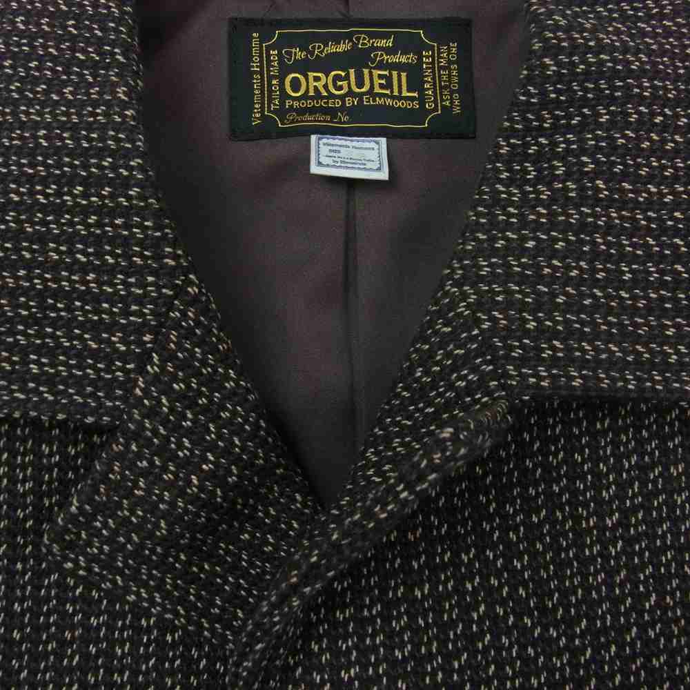 ORGUEIL オルゲイユ  OR-4111 Beach Cloth Jacket ビーチクロスジャケット ブラウン系 38【美品】【中古】