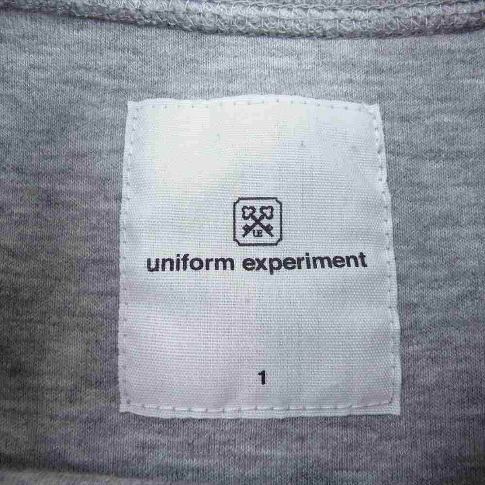 uniform experiment ユニフォームエクスペリメント UE-200050 プリント スウェット グレー系 1【中古】