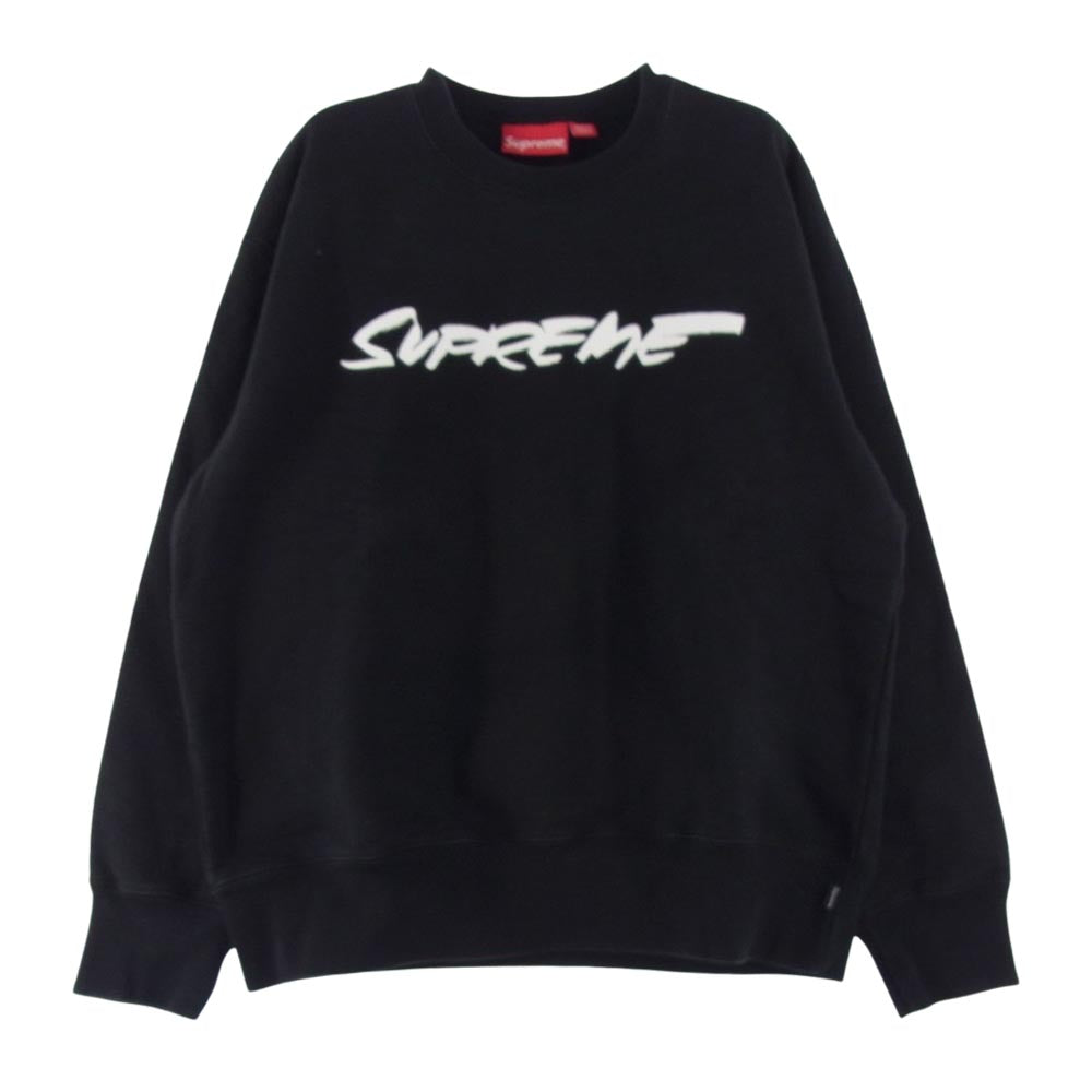 Supreme シュプリーム 20AW Futura Logo Crewneck ロゴ プリント スウェット ブラック系 S【中古】