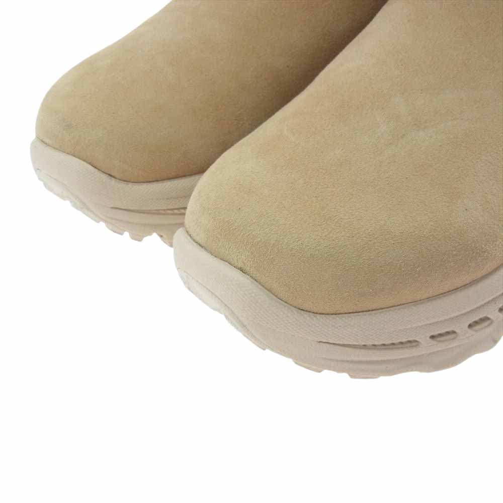 mastermind JAPAN マスターマインドジャパン UGG アグ スカル刺繍 バックジップ ムートン ブーツ ベージュ系 27cm【中古】