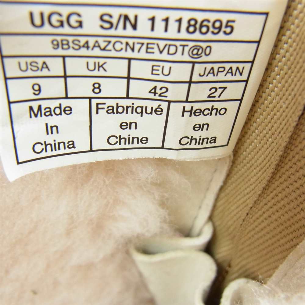 定価5万以上新品 マスターマインド UGG サイドジップ 刺繍 ムートンブーツ
