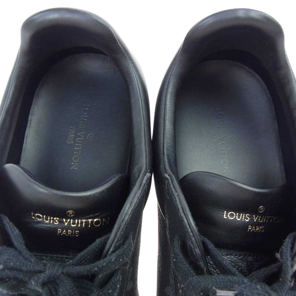 LOUIS VUITTON ルイ・ヴィトン 1A4PAW モノグラム エクリプス ルクセンブルグ ライン スニーカー ブラック系 グレー系 7【中古】